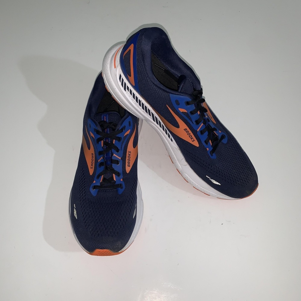 Brooks Adrenaline GTS 23 Shoes Mens Size 12 Blue Running Sneakers 1103911D438